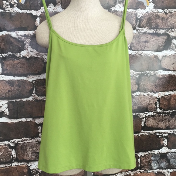 Lane Bryant Tops - Lane Bryant green Adjustable Strap tank top 22 24